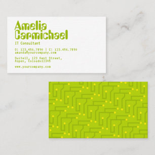 CARTE DE VISITE du consultant informatique