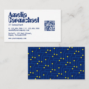 CARTE DE VISITE du consultant informatique