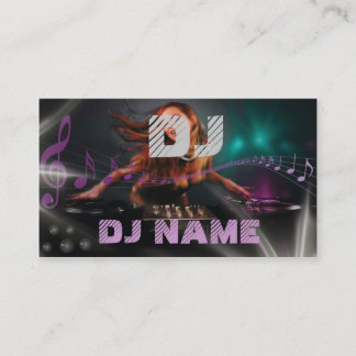 Carte de visite du DJ