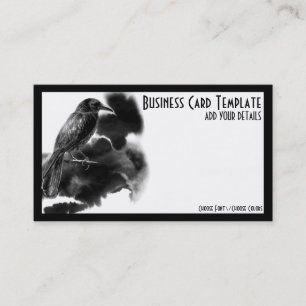 Carte de visite du logo Black Bird