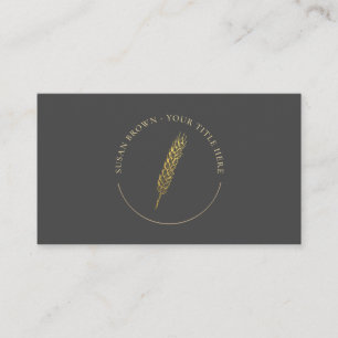 Carte de visite du logo Gold Wheat