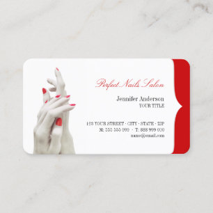 Carte de visite du Nail Salon Beauty Centre