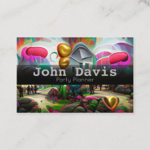 Carte de visite du planificateur de parti