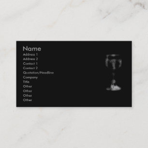 Carte de visite du Saint-Graal