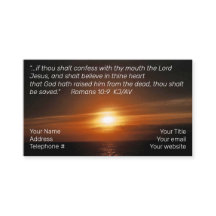 Carte de visite du salut