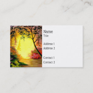 Carte de visite du sentier Sunrise