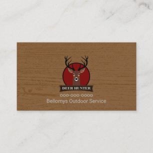 Carte de visite du service extérieur de Deer Head