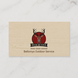 Carte de visite du service extérieur de Deer Head