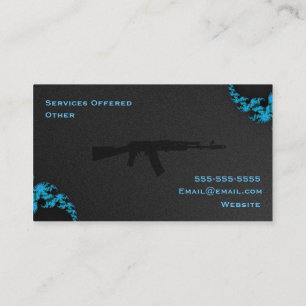 Carte de visite d'un revendeur de ak ffl cool