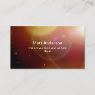 carte de visite d'univers