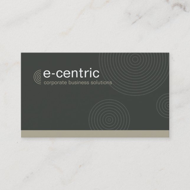 CARTE DE VISITE :: dynamique centré L4 (Devant)