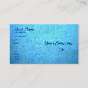 Carte De Visite Eau