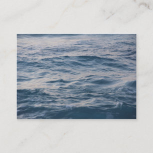 Carte De Visite Eau de mer de près