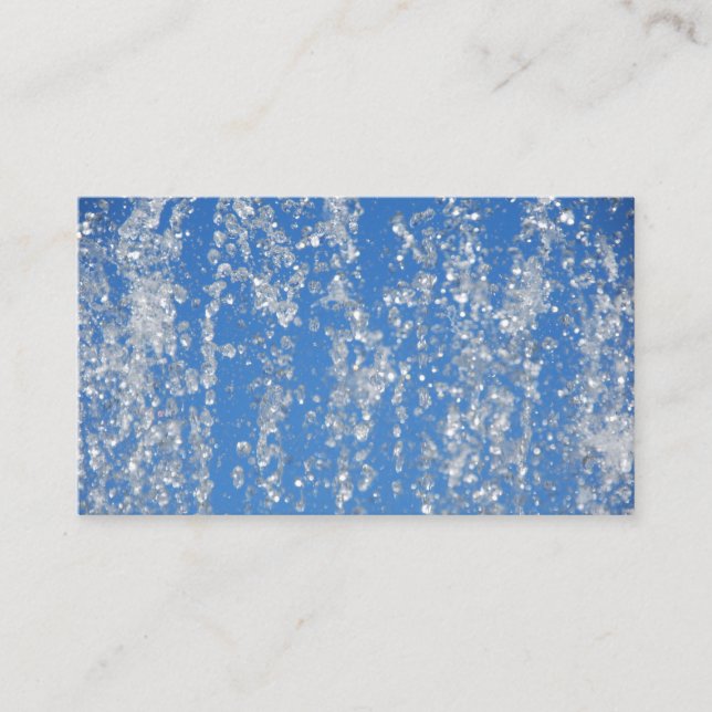 Carte De Visite Eau douce (Devant)