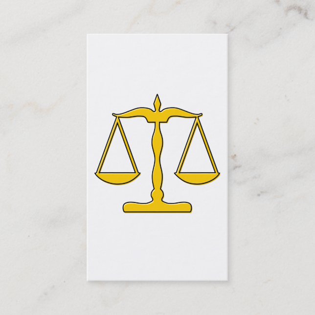 Carte De Visite échelles de justice oddRex (Devant)