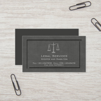Carte De Visite Échelles de mandataire de justice