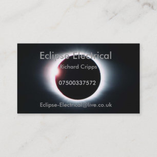 Carte De Visite Éclipse électrique