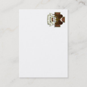 Carte de visite écossais de rite