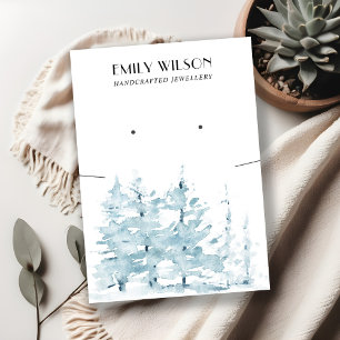 CARTE DE VISITE ÉCRAN D'APPARITION DE LA FORESTIÈRE D'ARBRE D'AQUA