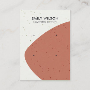 CARTE DE VISITE ÉCRAN DE RESTAURATION ABSTRAIT DE LA VAGUE DE POU