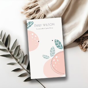 Carte De Visite Écran d'oreille en gras de fruits Abstraits