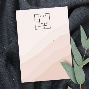 Carte De Visite Écran du logo Abstrait pour l'oreille à l'oreill