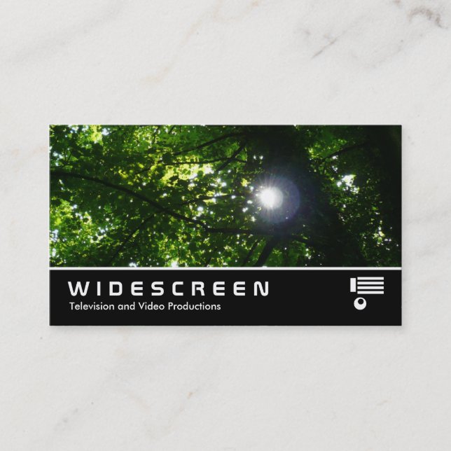 Carte De Visite Écran géant Sun 07 dans les theTrees (Devant)