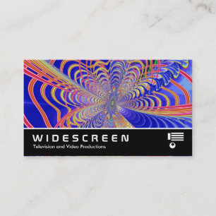 Carte De Visite Écran large 0420 - Abstrait fractal 061012d