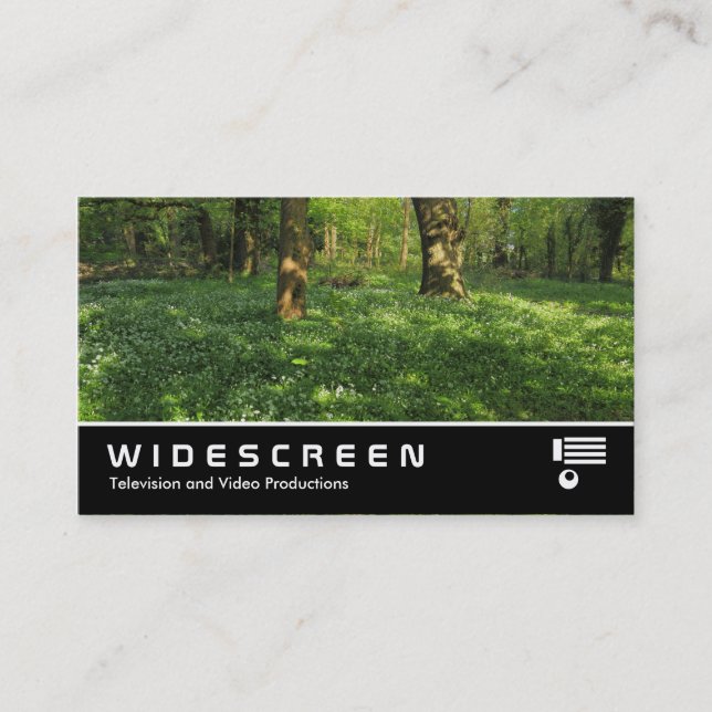 Carte De Visite Écran large 0439 - Le Printemps dans les Bois (Devant)