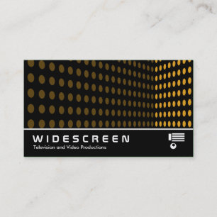 Carte De Visite Écran large 243 - Coin tonique - orange