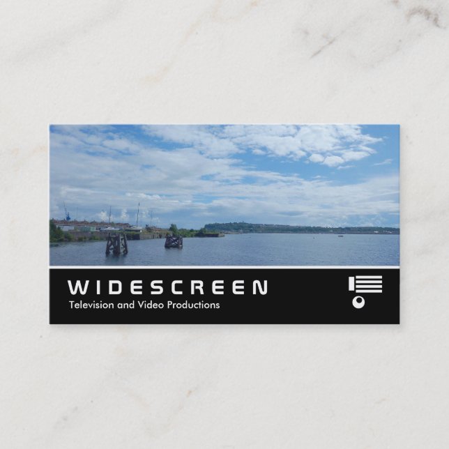 Carte De Visite Écran large 283 - Cardiff Bay (Devant)