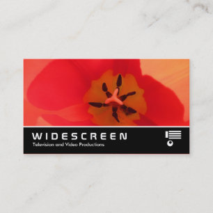 Carte De Visite Écran large 320 - À l'intérieur d'une tulipe