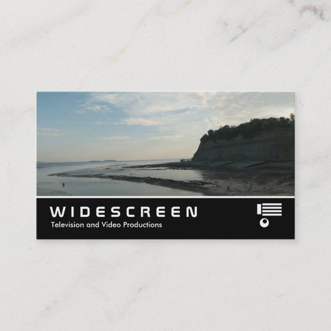 Carte De Visite Écran large 362 - Entrée de la baie Cardiff (Devant)