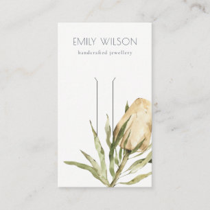 Carte De Visite Écran mignon Floral Banksia