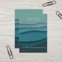 Écran moderne Blue Ocean Waves