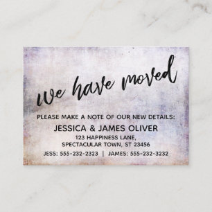 Carte De Visite Écriture manuscrite Décontractée que nous avons dé