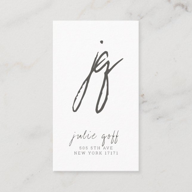 Carte De Visite Écrivain indépendant, Auteur, Professionnel modern (Devant)