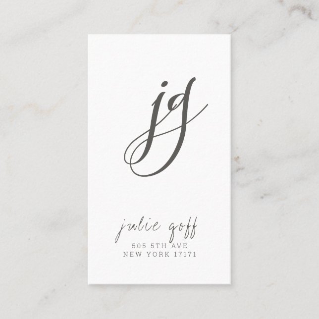 Carte De Visite Écrivain indépendant, Auteur, Professionnel modern (Devant)