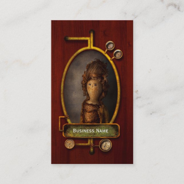 Carte De Visite Effrayante - Poupée - Matilda (Devant)