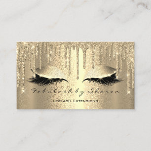Carte De Visite Égouttement Champagne G de parties scintillantes