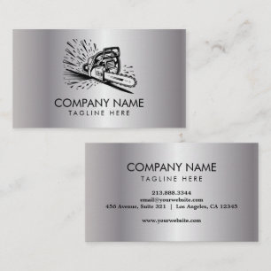 Carte De Visite Élagage d'arbres tendance & Services d'arboriste A