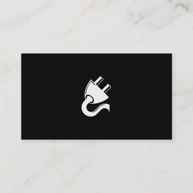 Carte De Visite Électricien (Devant)