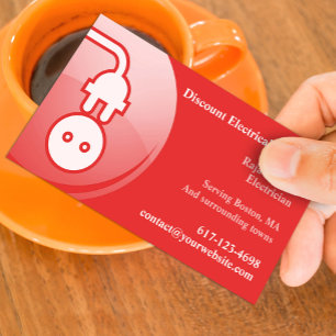 Carte de visite électrique