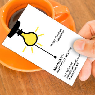 Carte de visite électrique