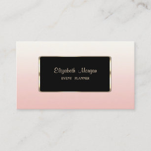 Carte De Visite Élégance Luxe Style Professionnel