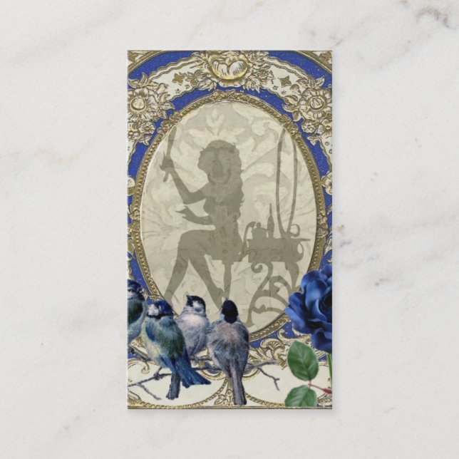 Carte De Visite Élégance royale (Devant)