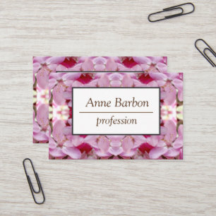 Carte de visite élégant