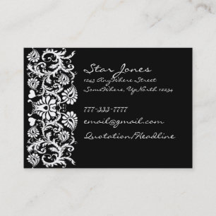 Carte de visite élégant