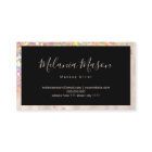 Élégant artiste maquillage de Parties scintillant