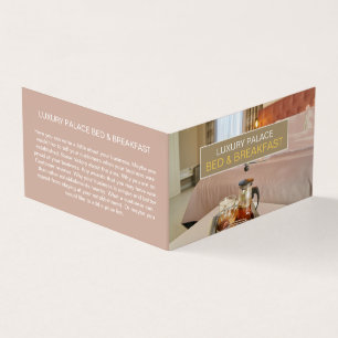 Carte De Visite Elégant Chambres D'Hôtes Hébergement Détaillé